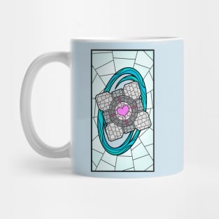 Portal Stained Glass (Blue) Mug